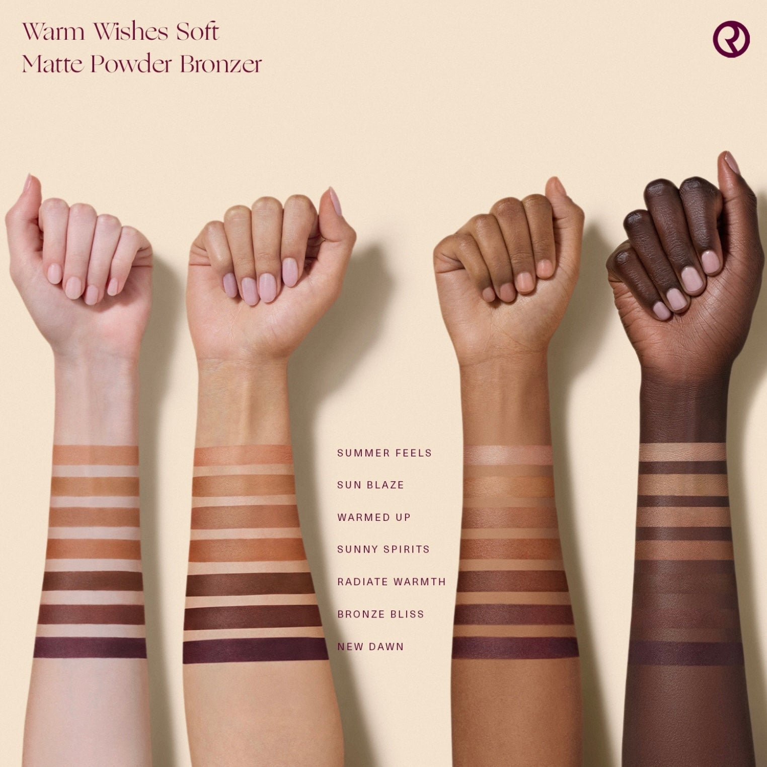 Rare Beauty Warm Wishes Soft Matte Powder Bronzer - Polvere abbronzante opaca e delicata