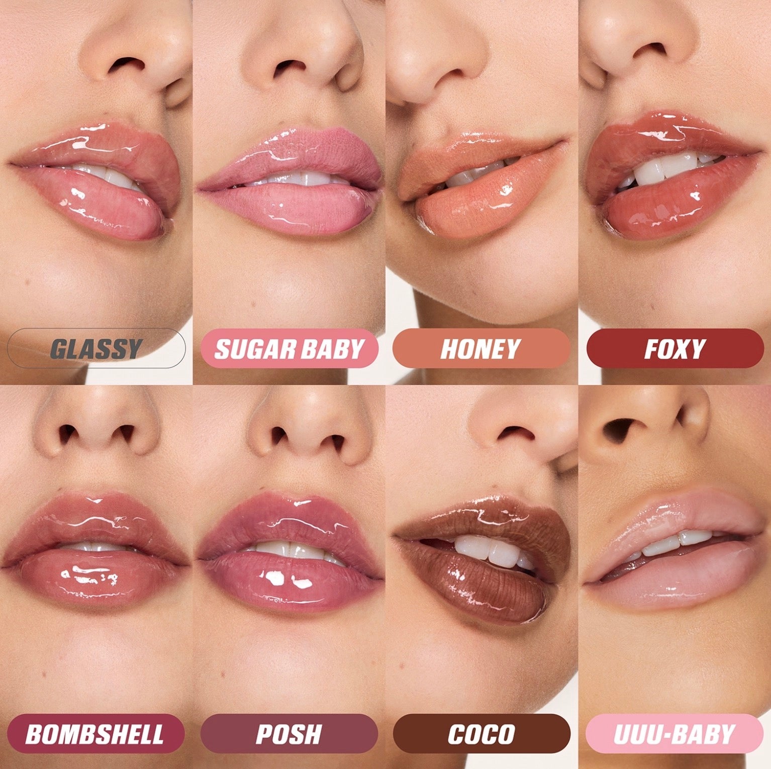 Huda Beauty Faux Filler Extra Shine Lip Gloss