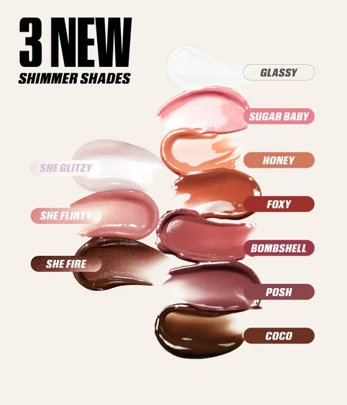 Huda Beauty Icy Nude Fuaux Filler Lip Gloss